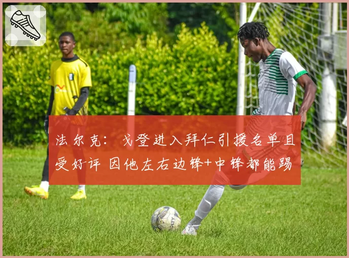 法尔克：戈登进入拜仁引援名单且受好评 因他左右边锋+中锋都能踢